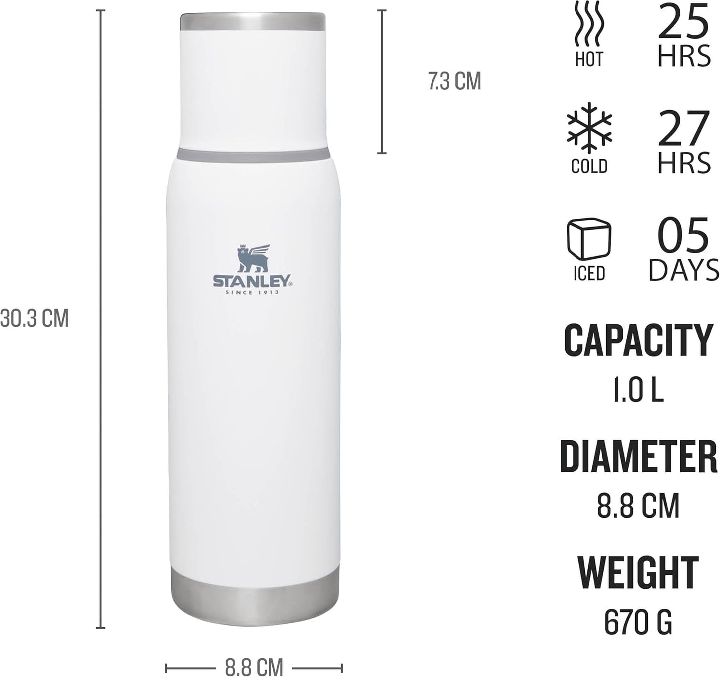 STANLEY | Adventure To-Go Bottle | Frost