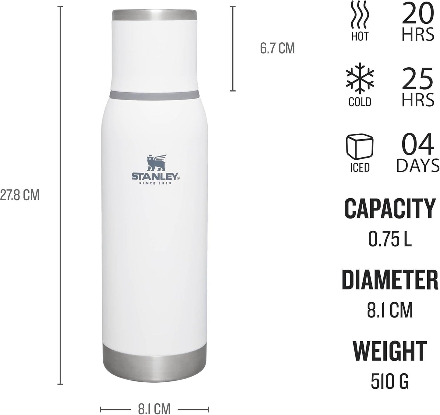STANLEY | Adventure To-Go Bottle | Frost