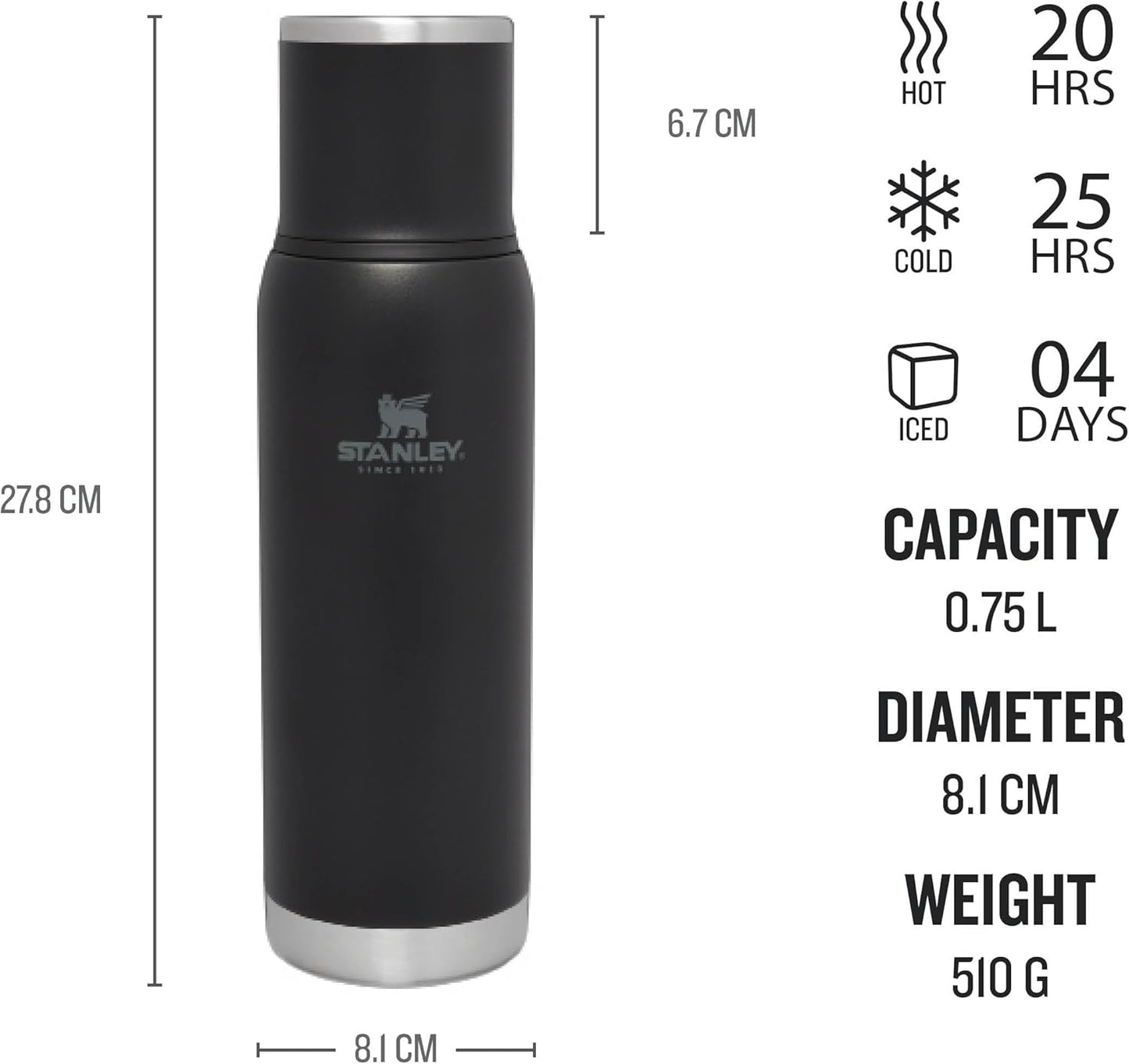 STANLEY Adventure To-Go Bottle | Hammertone Green