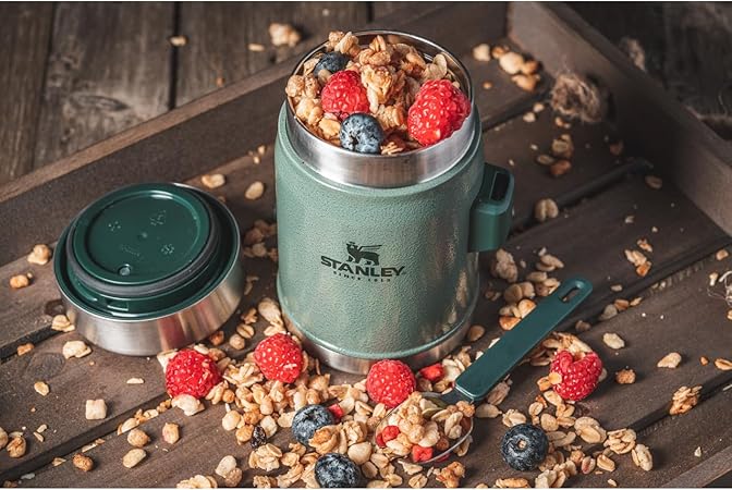 STANLEY Legendary Food Jar + Spork | Hammer tone green
