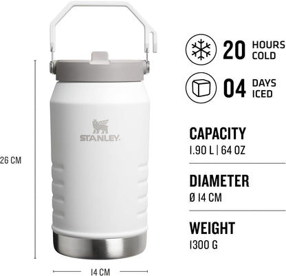 STANLEY IceFlow™ Flip Straw 2.0 Jug 1.9L | Frost