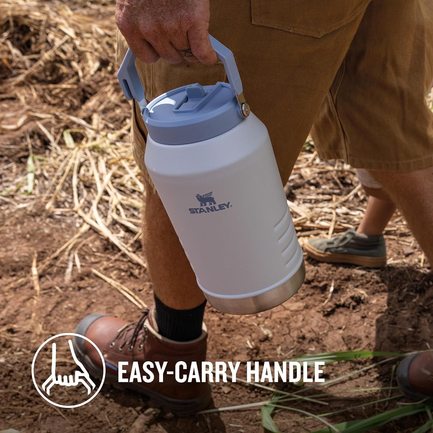 STANLEY IceFlow™ Flip Straw 2.0 Jug 1.9L | Frost