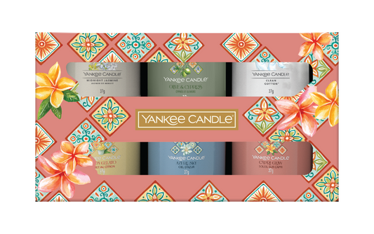 6 Mini Filled Votive Gift Set