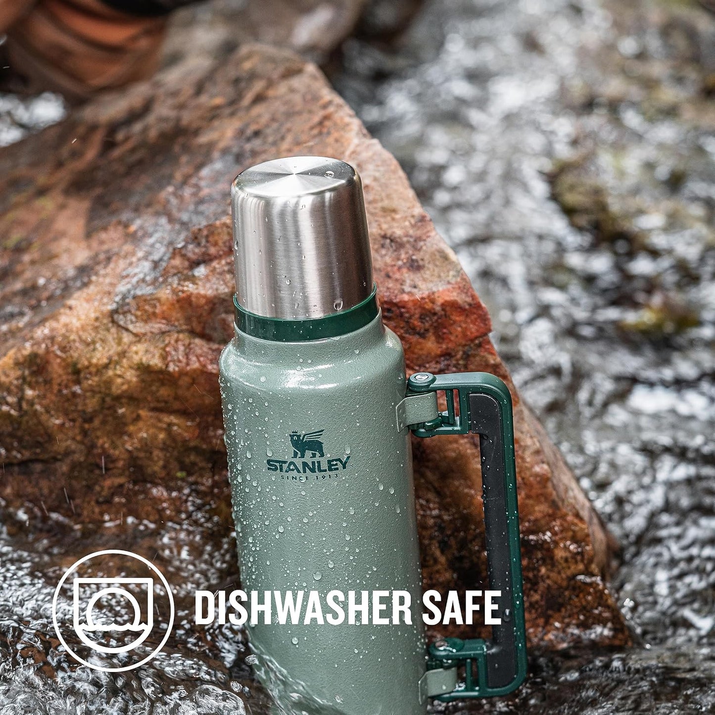 STANLEY Legendary Classic Bottle | Matte Black Pebble