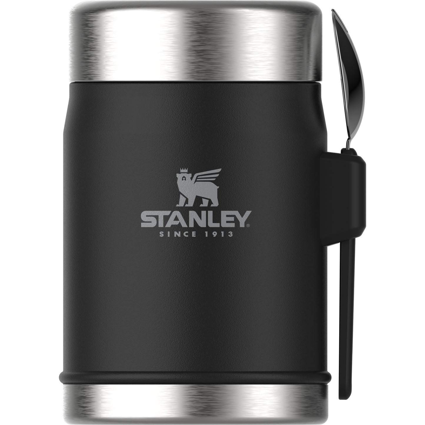 STANLEY Legendary Food Jar + Spork | Matte Black Pebble