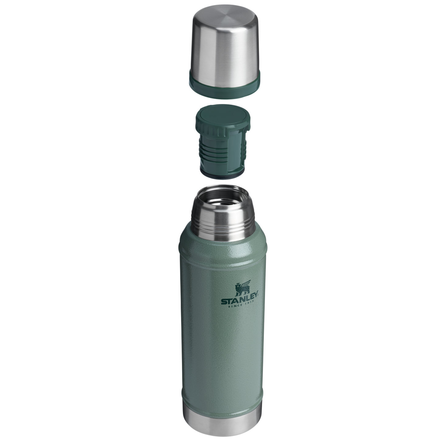 STANLEY Legendary Classic Bottle | Hammertone green