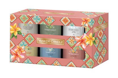 6 Mini Filled Votive Gift Set