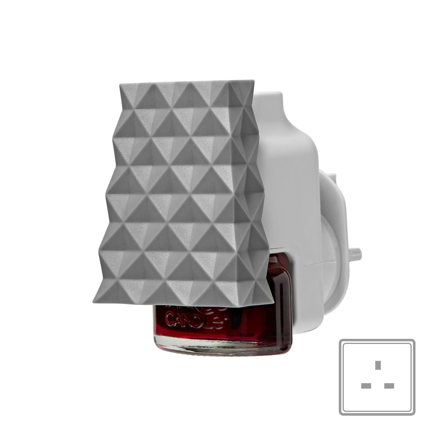 Silver Faceted Pattern